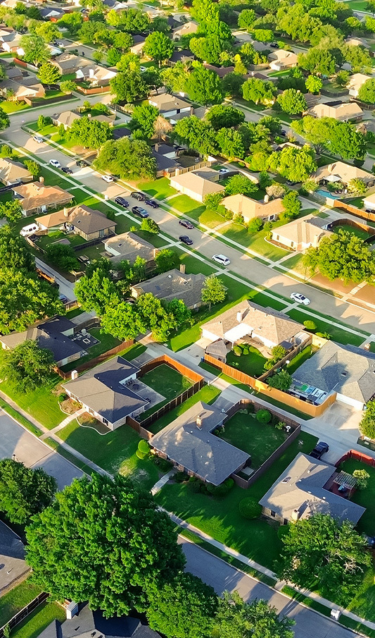 Pags Homepage Houses Aerial